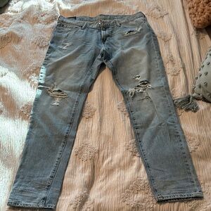 American Eagle Outfitters Light Blue Skinny Jeans